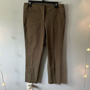 Dalia Tan/Grey Stretch Pants
